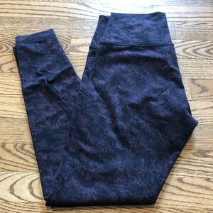 Lululemon Wunder Under High Rise Tight Leggings Misted Jacquard